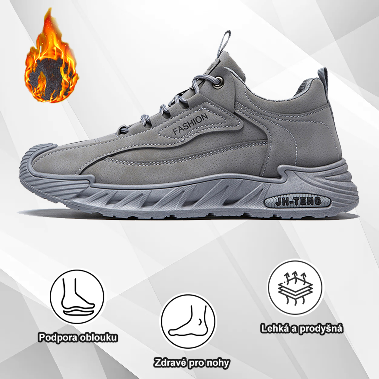 (🔥Dnes sleva 50 % – vezměte si to!) Prémiová stylová ortopedická obuv 👞 – Ergonomický design pro úlevu od bolesti