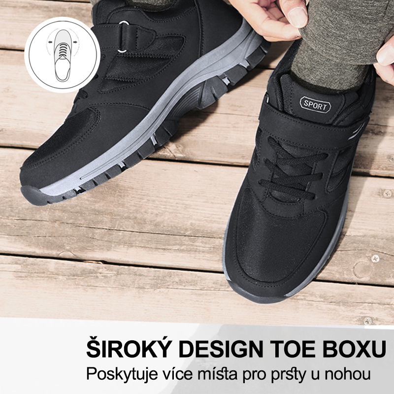 捷克(🔥Dnes sleva 50 % – vezměte si to!) Prémiová stylová ortopedická obuv 👞 – Ergonomický design pro úlevu od bolesti