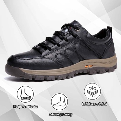 (🔥Dnes sleva 50 % – vezměte si to!) Prémiová stylová ortopedická obuv 👞 – Ergonomický design pro úlevu od bolesti