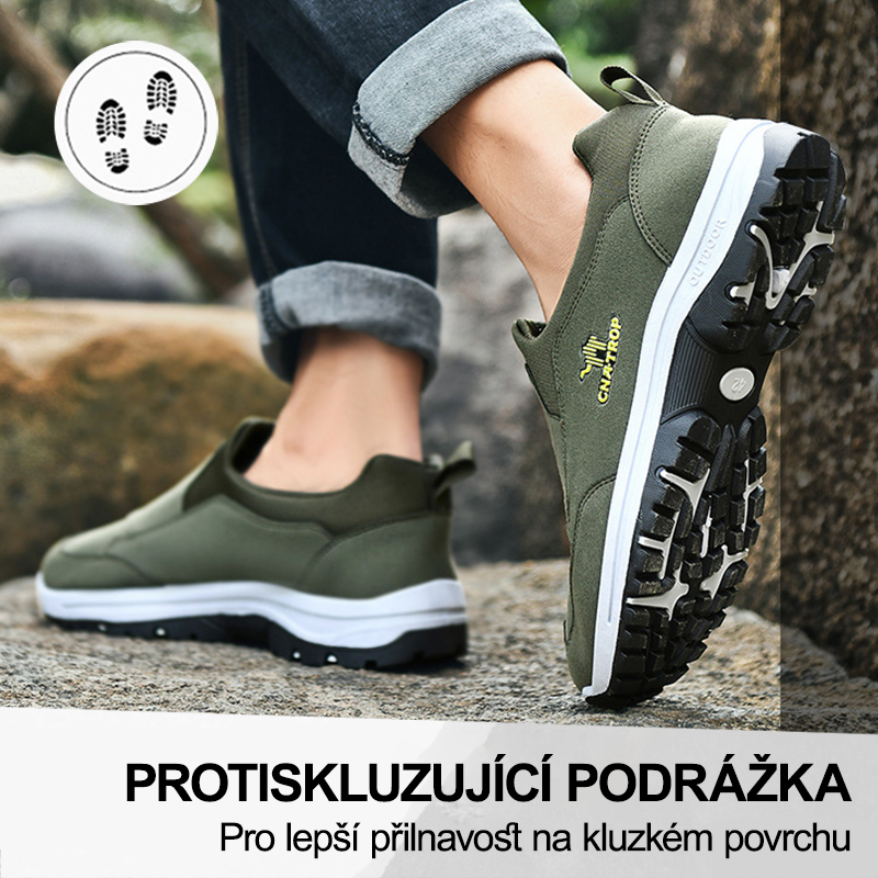(🔥Dnes sleva 50 % – vezměte si to!) Prémiová stylová ortopedická obuv 👞 – Ergonomický design pro úlevu od bolesti