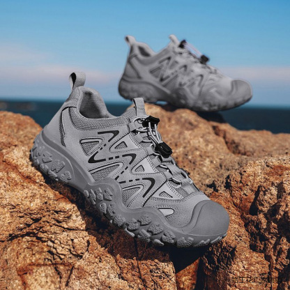 【🎁Dnešní 50% sleva - nenechte si ji ujít】Ergonomický design - nové outdoorové protiskluzové pánské turistické boty z roku 2025👞