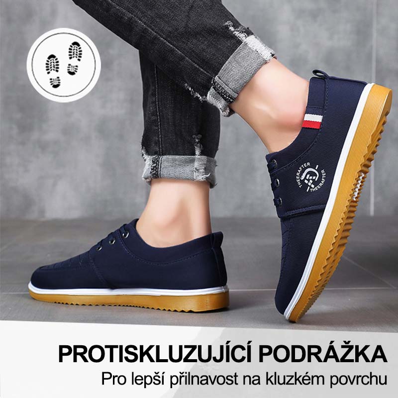 (🔥Dnes sleva 50 % – vezměte si to!) Prémiová stylová ortopedická obuv 👞 – Ergonomický design pro úlevu od bolesti