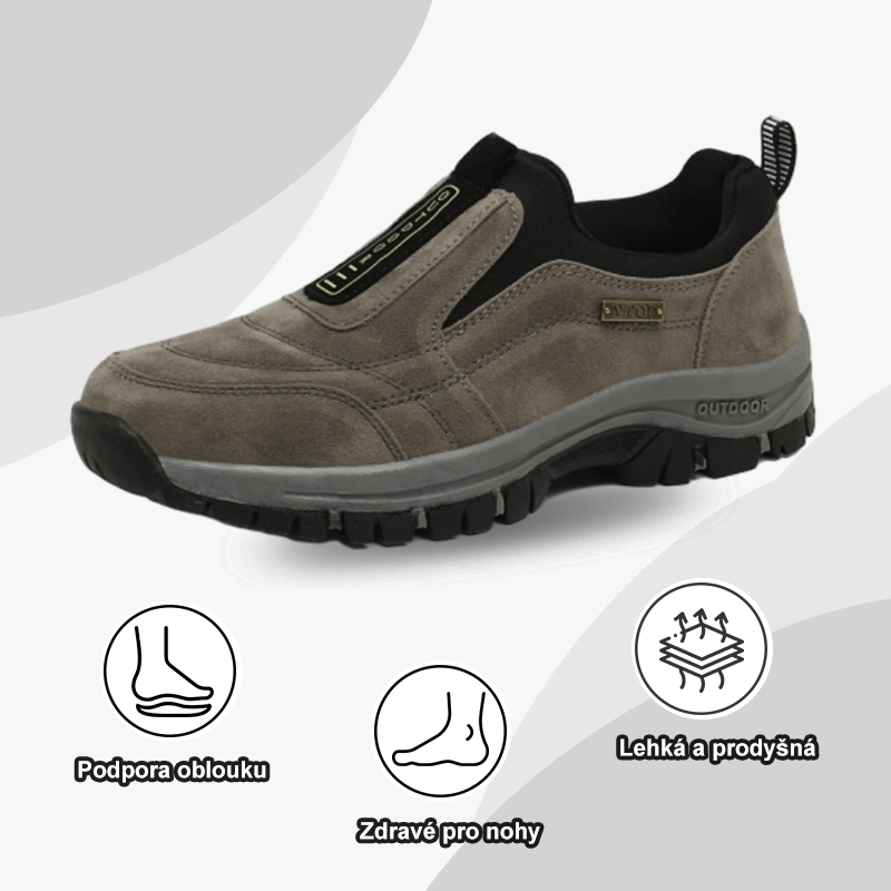 (🔥Dnes sleva 50 % – vezměte si to!) Prémiová stylová ortopedická obuv 👞 – Ergonomický design pro úlevu od bolesti