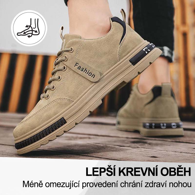 (🔥Dnes sleva 50 % – vezměte si to!) Prémiová stylová ortopedická obuv 👞 – Ergonomický design pro úlevu od bolesti