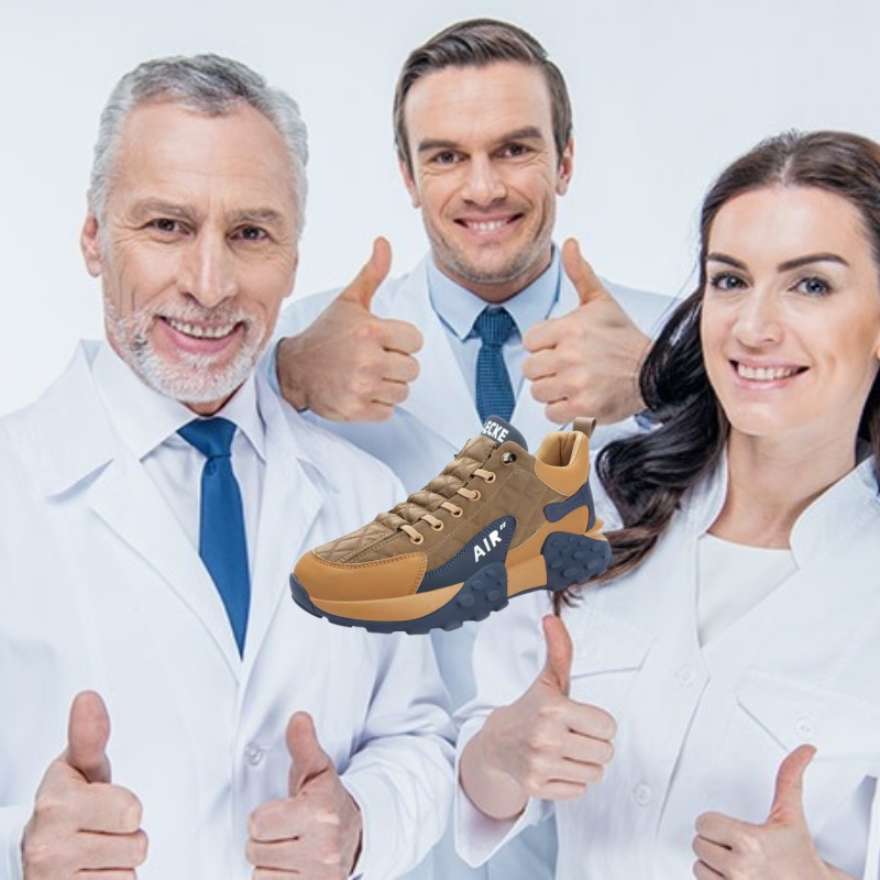 【🔥Dnes za poloviční cenu - nenechte si to ujít】 Ergonomicky navržená ortopedická obuv - design podpory klenby 👞Snadno se zbavte bolesti nohou