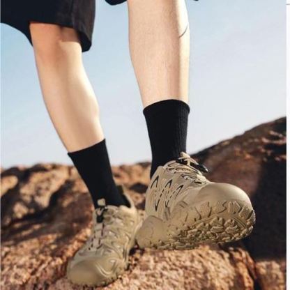 【🎁Dnešní 50% sleva - nenechte si ji ujít】Ergonomický design - nové outdoorové protiskluzové pánské turistické boty z roku 2025👞