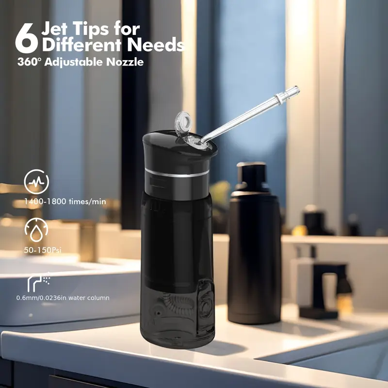 Φορητό επαναφορτιζόμενο οδοντικό νήμα USB