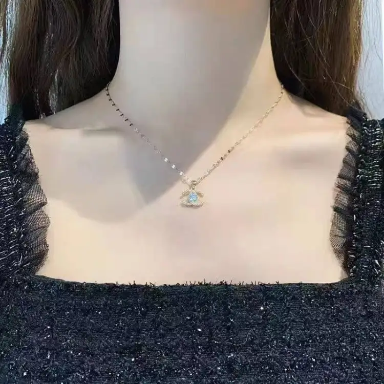 🎁 Žhavý novoroční výprodej 2024 50% sleva na všechny produkty!🎁✨18K náhrdelník Chanel💄