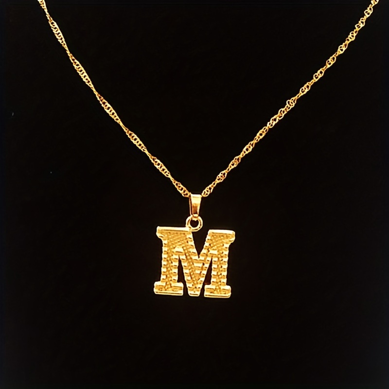 🎁 50% sleva na všechny produkty !🌌Zlaté iniciály A-Z přívěsek náhrdelník🌙