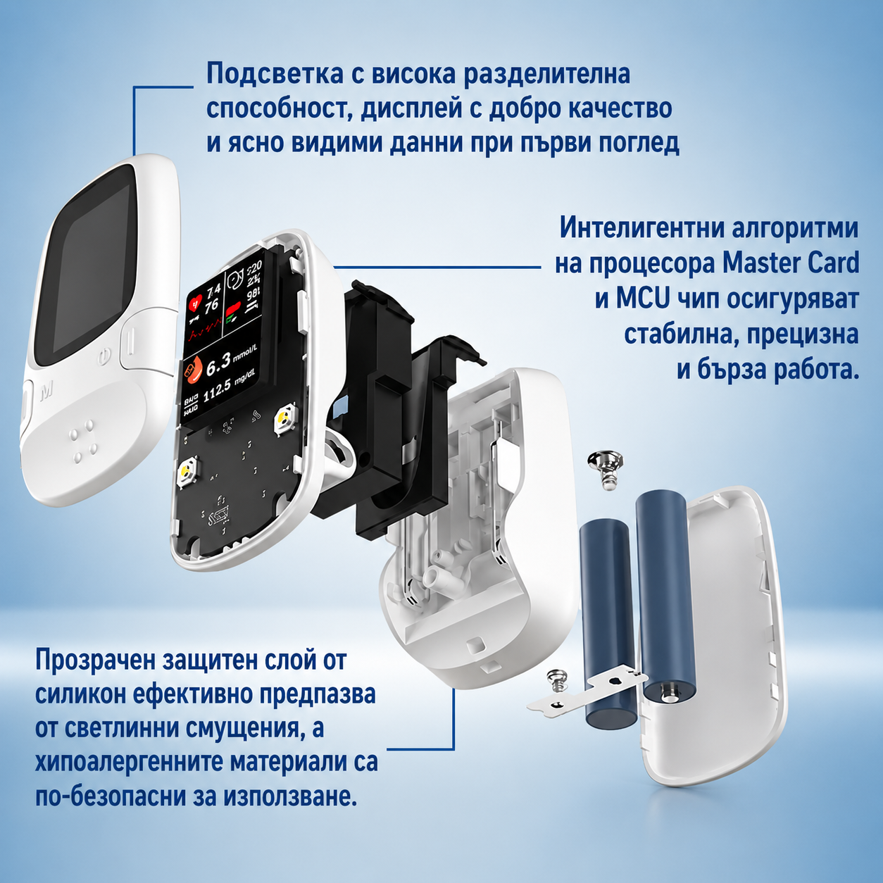 🔥 Разпродажба за Черен петък!✅ Omron™ представя новопуснатия неинвазивен интелигентен глюкомер 🔥Произведено в САЩ🔥