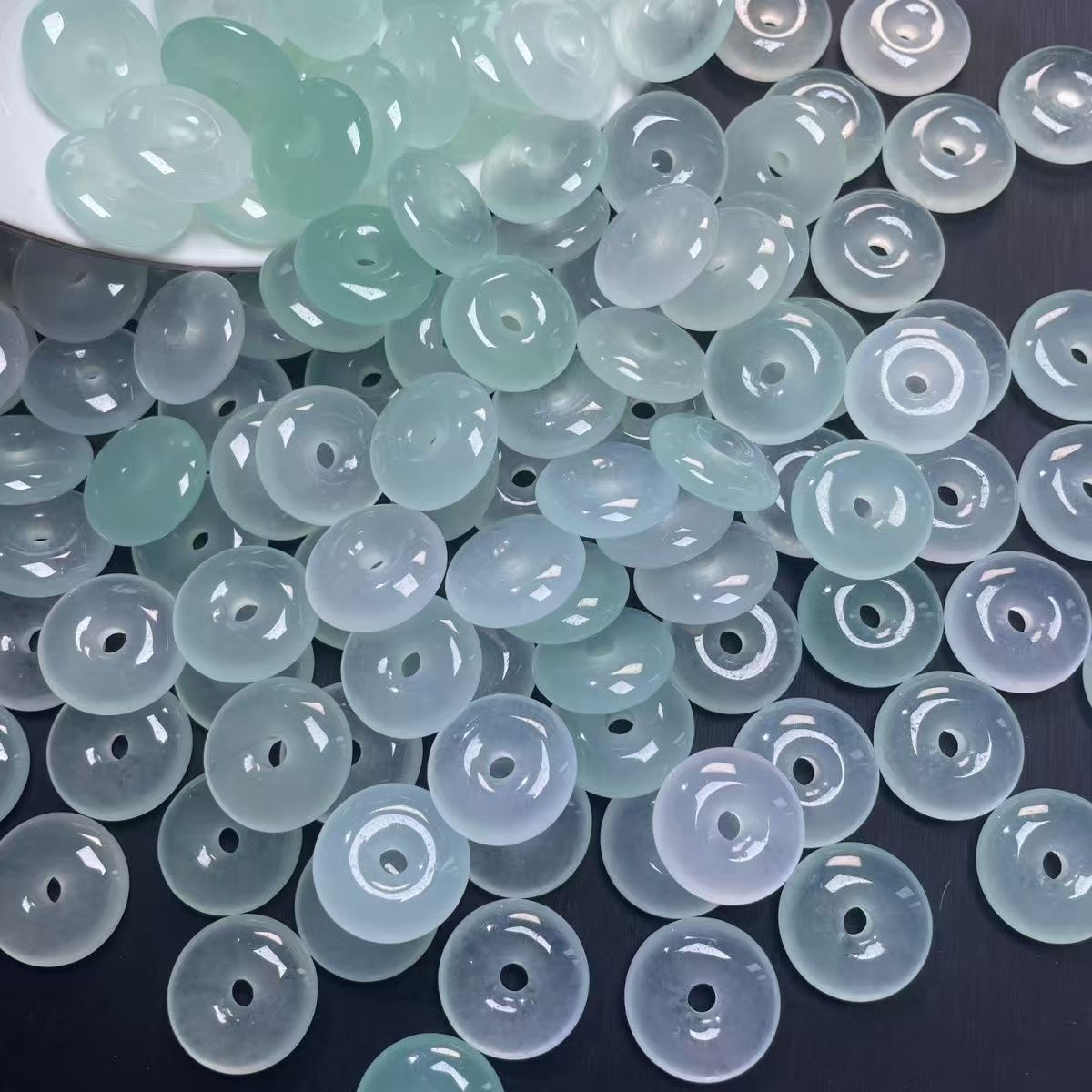 Natural Stone Mini Handbag Pendant | Agate Crystal Bag Charm for DIY & Jewelry