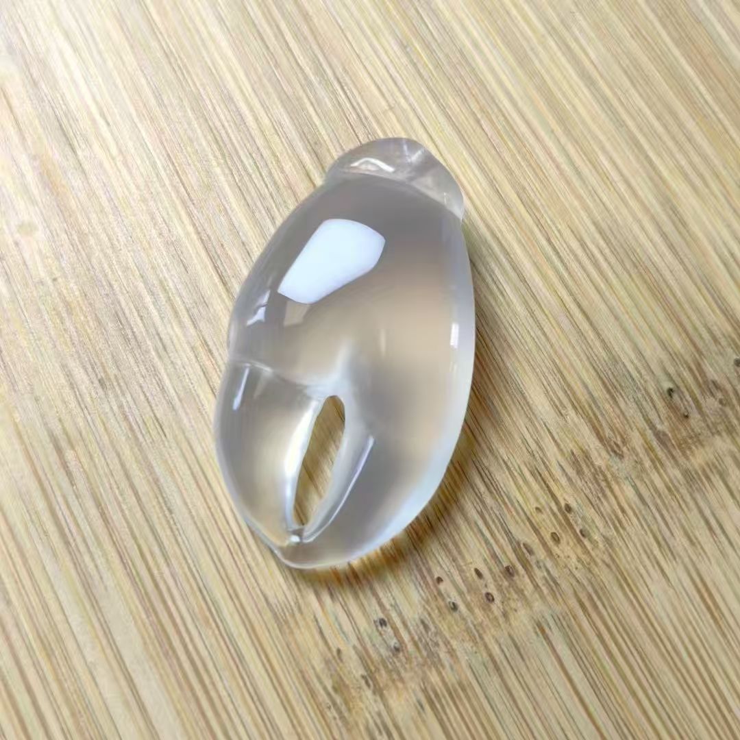 Natural White Agate Claw Pendant DIY Jewelry Supply