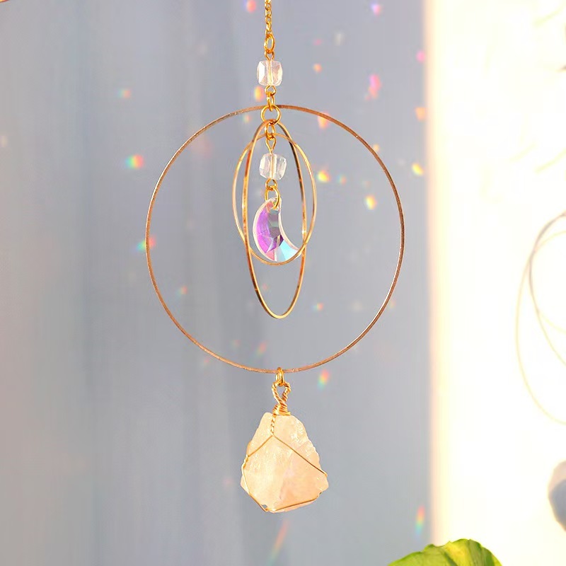 Crystal Prism Suncatcher Rainbow Window Hanging Decor