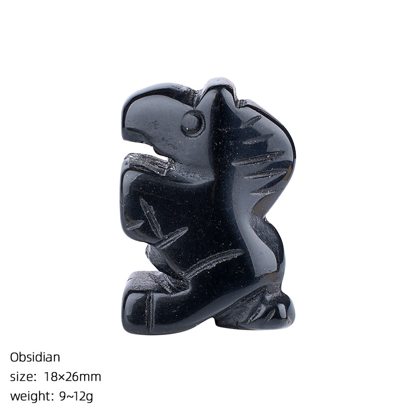 Natural Stone Horse Figurine Mini Animal Carving Decorative Table Ornament Small Horse Sculpture Home Desk Decor