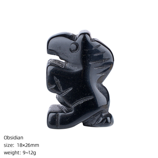 Natural Stone Horse Figurine Mini Animal Carving Decorative Table Ornament Small Horse Sculpture Home Desk Decor