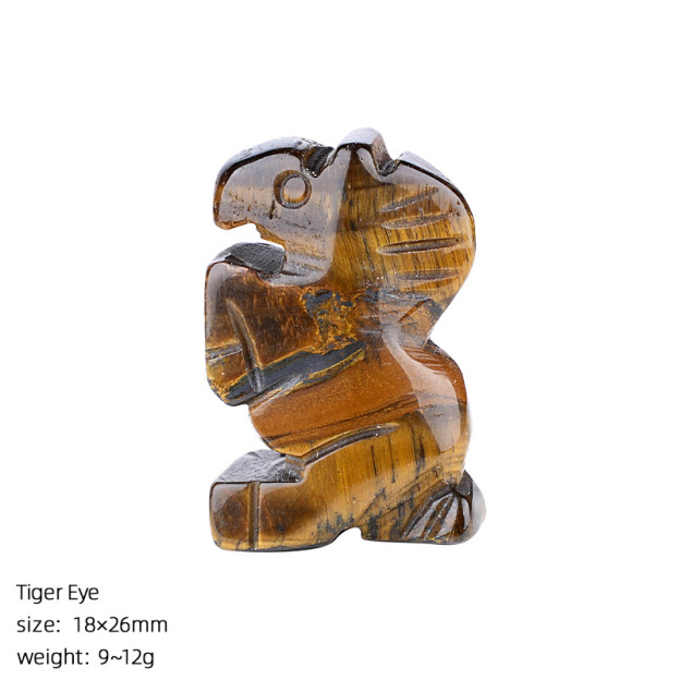 Natural Stone Horse Figurine Mini Animal Carving Decorative Table Ornament Small Horse Sculpture Home Desk Decor