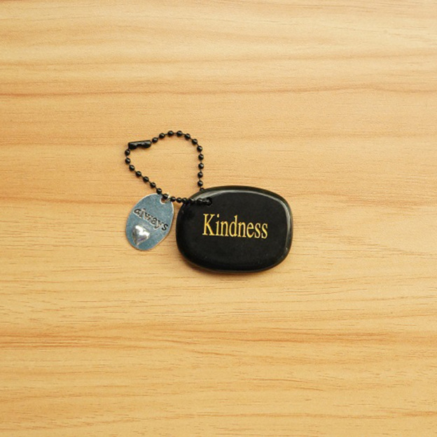 Crystal Engraved Inspiration Stone with Word Charm, Natural Gemstone Pocket Token for Encouragement & Meaning Wholesale