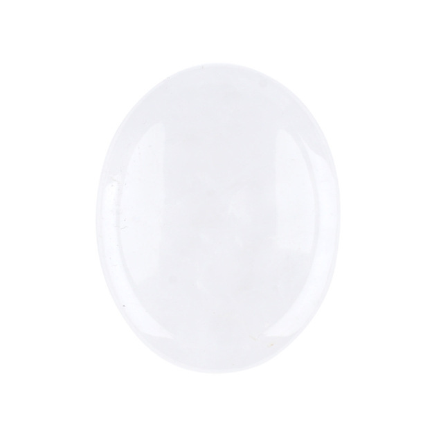 Natural Crystal Thumb Stone Oval Palm Worry Stone Gua Sha Massage Gemstone 35x45mm26022106