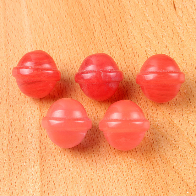 Natural Crystal Mini Planet 20mm Galaxy Carved Gemstone Decorative Ornament