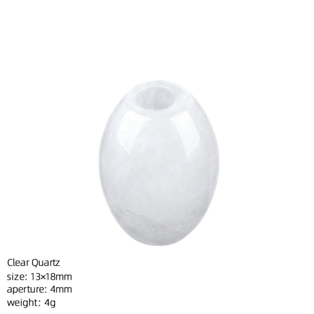 Natural Stone Barrel Bead Large Hole Spacer Beads DIY Bracelet Necklace Craft Loose Beads Handmade Accessory Supply