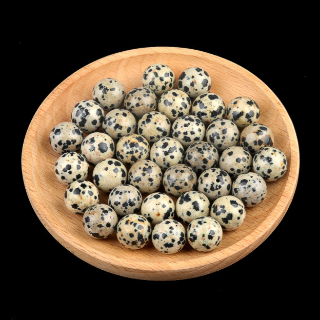 Natural Stone Half Drilled Round Beads, 12mm Crystal Agate Semi Hole Loose Beads for DIY Earrings Stud Jewelry Making and Inlay Accessories