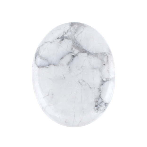 Natural Crystal Thumb Stone Oval Palm Worry Stone Gua Sha Massage Gemstone 35x45mm26022106