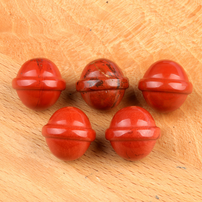 Natural Crystal Mini Planet 20mm Galaxy Carved Gemstone Decorative Ornament