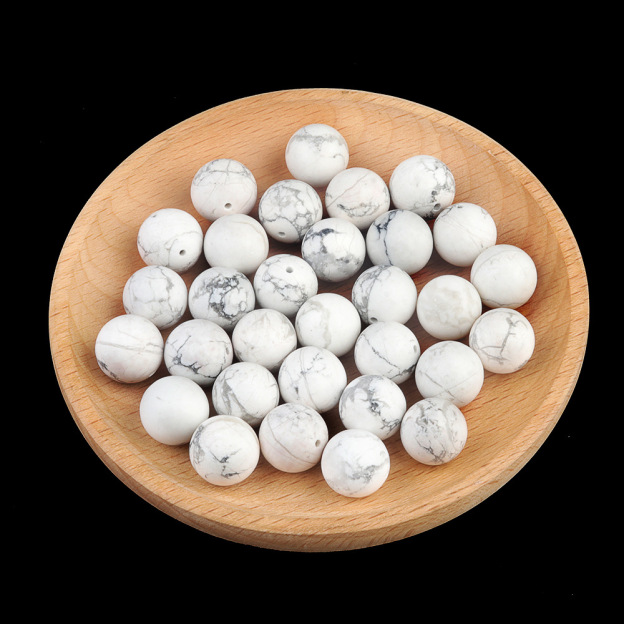 Natural Stone Half Drilled Round Beads, 12mm Crystal Agate Semi Hole Loose Beads for DIY Earrings Stud Jewelry Making and Inlay Accessories