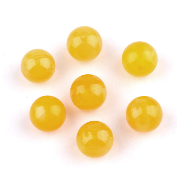 Natural Stone Half Drilled Round Beads, 12mm Crystal Agate Semi Hole Loose Beads for DIY Earrings Stud Jewelry Making and Inlay Accessories