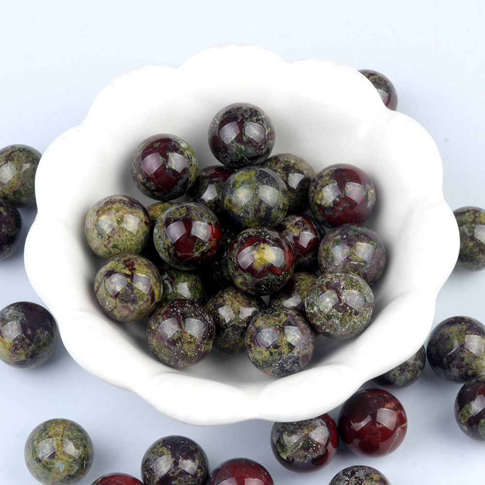 Natural Crystal Sphere Bead, 16mm No Hole Round Stone Bead for DIY Jewelry Making, Display Decor and Handmade Accessory Projects