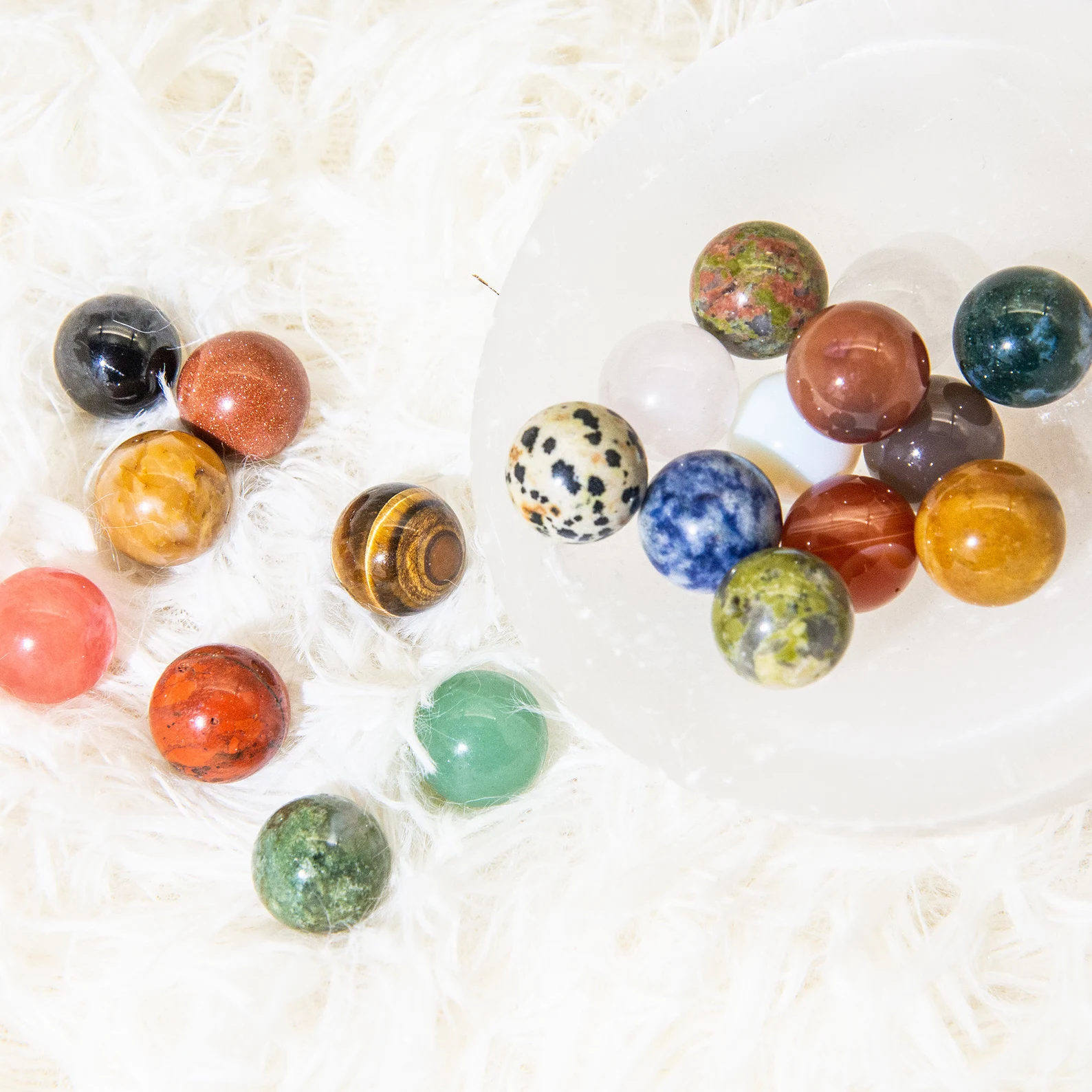 Crystal Spheres & Ornaments