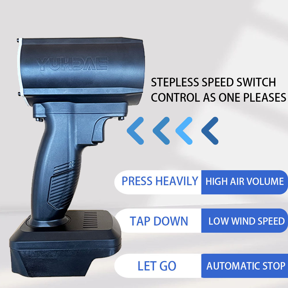 2 Generation 50MM Power tool Big fan （without batteries）