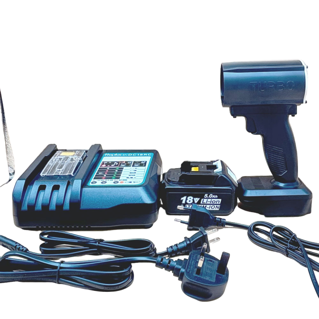 2 Generation 50MM Power tool Big fan （With battery）