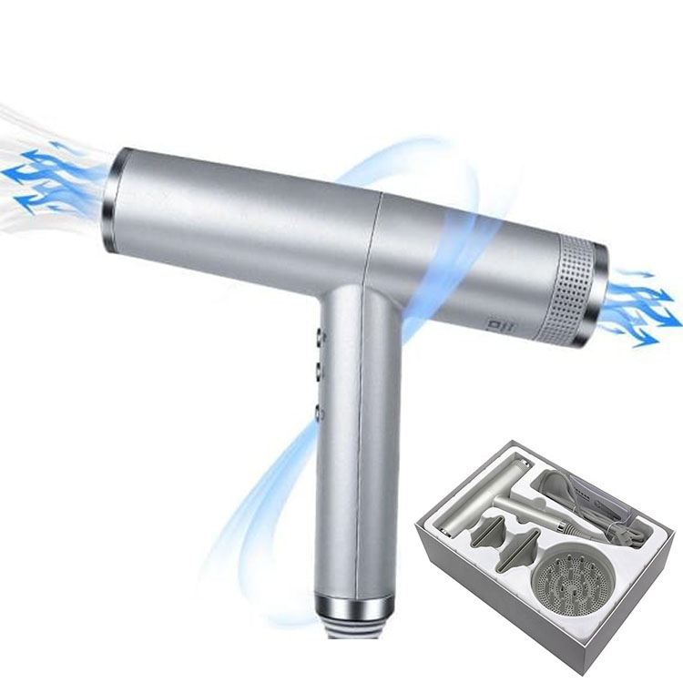 Negative ion hair dryer