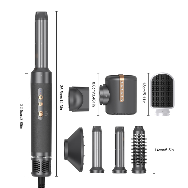 7 in1 hair dryer set