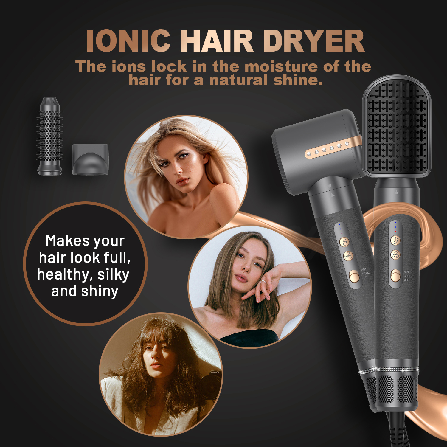 7 in1 hair dryer set