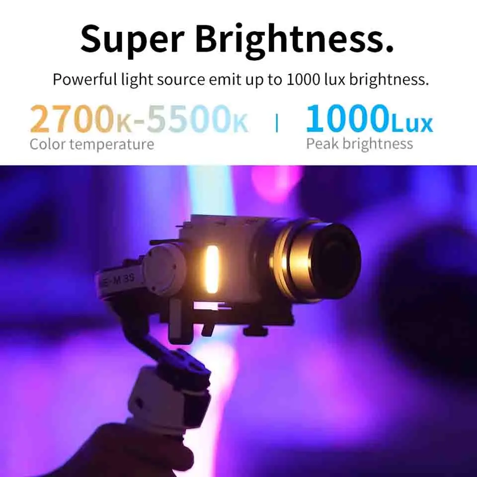 【 Do Brasil】ZHIYUN CRANE M 3S Camera Gimbal Stabilizer - 3-Axis Anti-Shake Smart Follow  for Camera/Phone Vlog Live Streaming