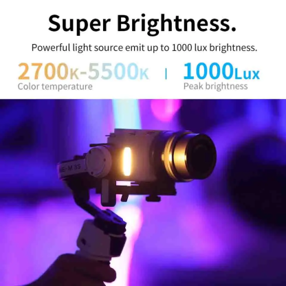 【 Do Brasil】ZHIYUN CRANE M 3S Camera Gimbal Stabilizer - 3-Axis Anti-Shake Smart Follow  for Camera/Phone Vlog Live Streaming