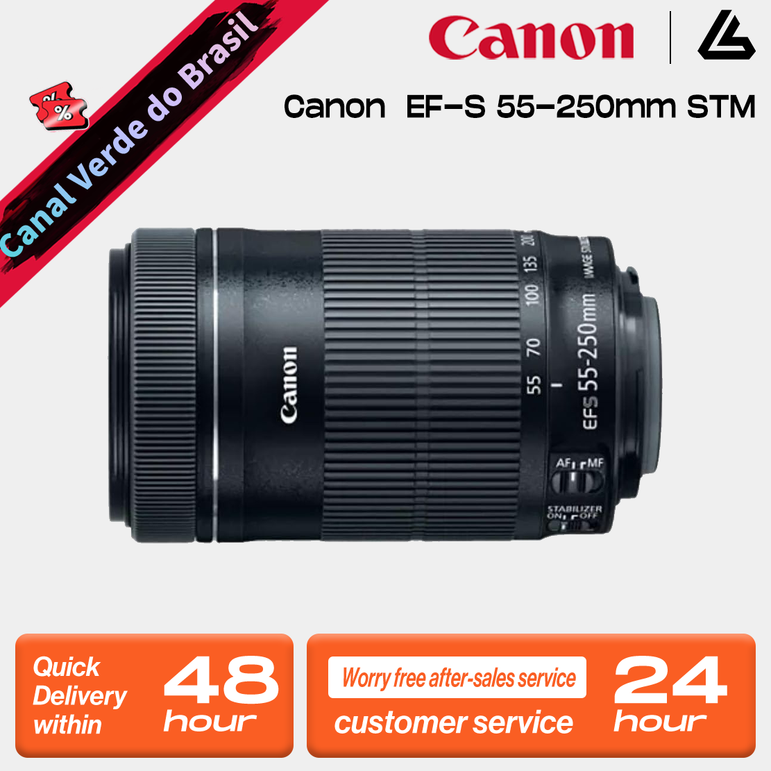 Canon  EF-S 55-250mm STM