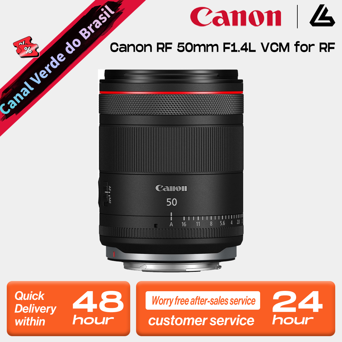 Canon RF 50mm F1.4L VCM for Canon RF Mount