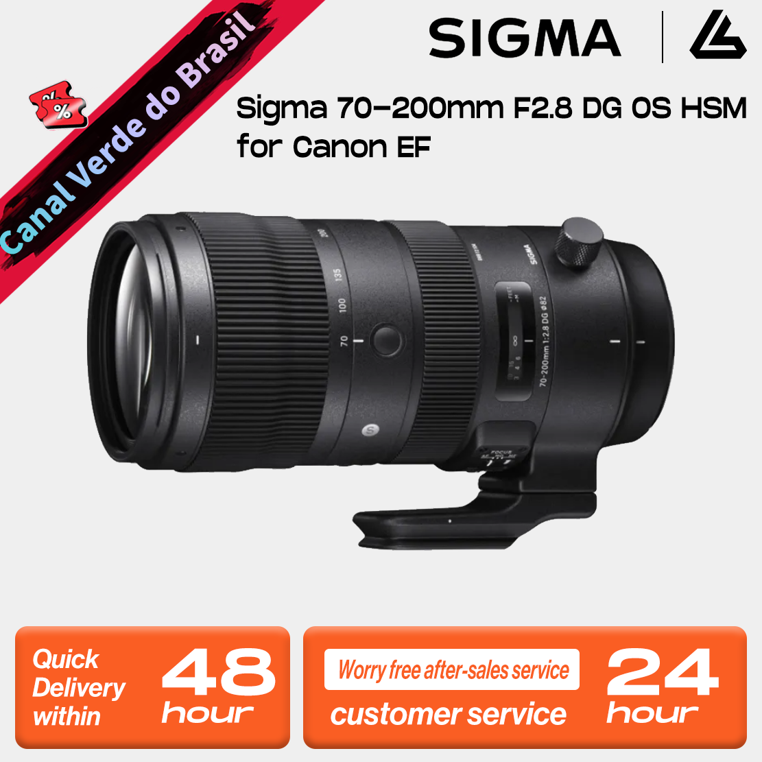 Sigma 70-200mm F2.8 DG OS HSM (Sport) for Canon EF
