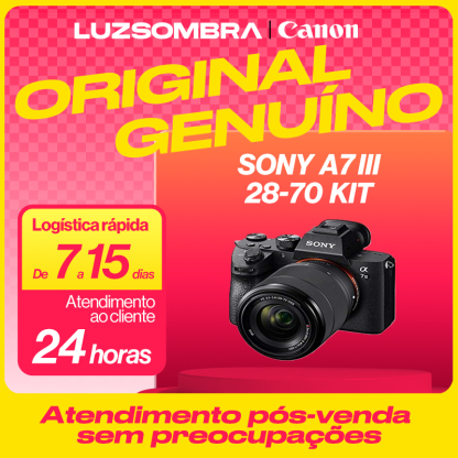 Sony Alpha7 III câmera e lentes kit