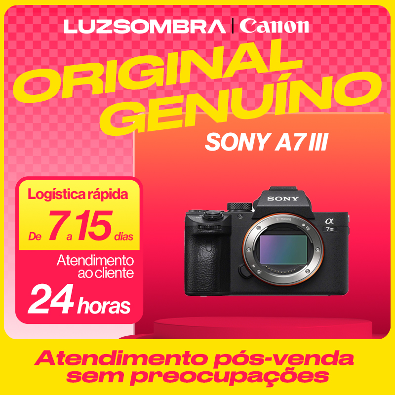 Sony Alpha7 III câmera e lentes kit
