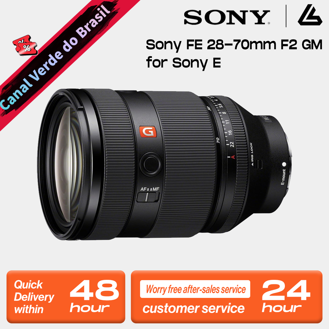 Sony FE 28-70mm F2 GM for Sony E-Mount (SEL2870GM)