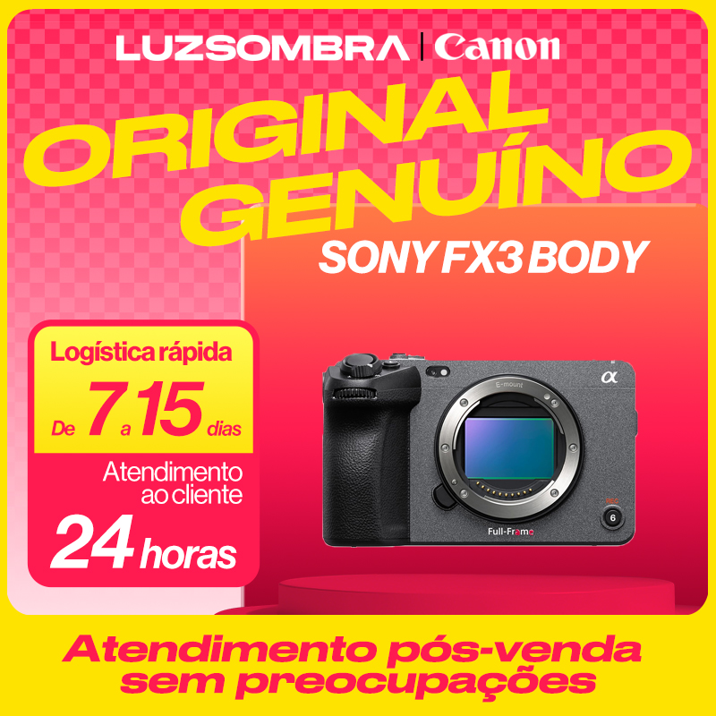 Sony Alpha FX3 câmera e lentes kit