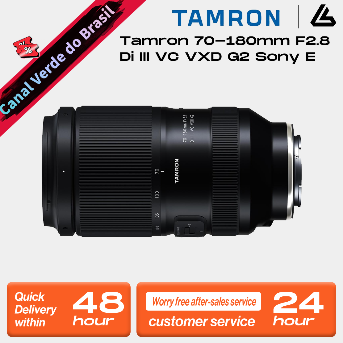 Tamron 70-180mm F/2.8 Di III VC VXD G2 For Sony E-mount (A065)