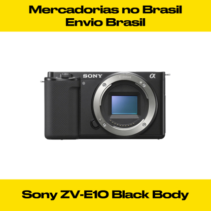 Sony Alpha ZV-E10 câmera e lentes kit