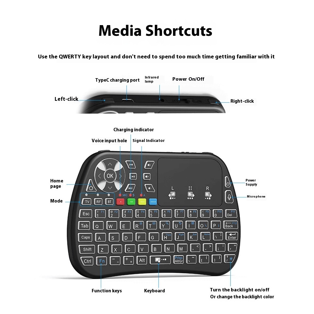 vSeeBox Mini Wireless Keyboard