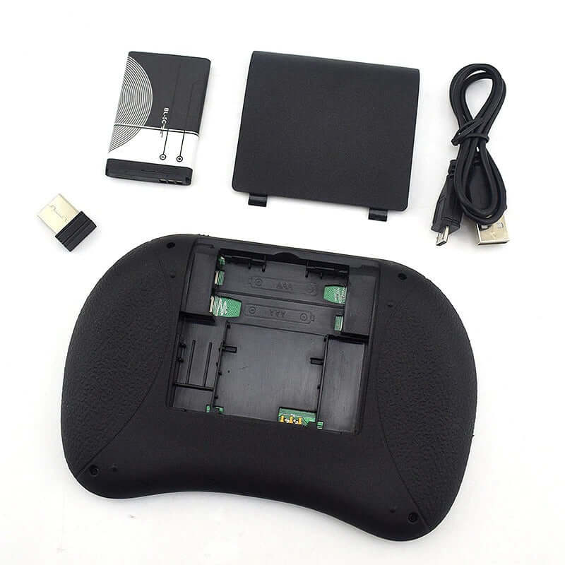 Superbox connects mini wireless Keyboard