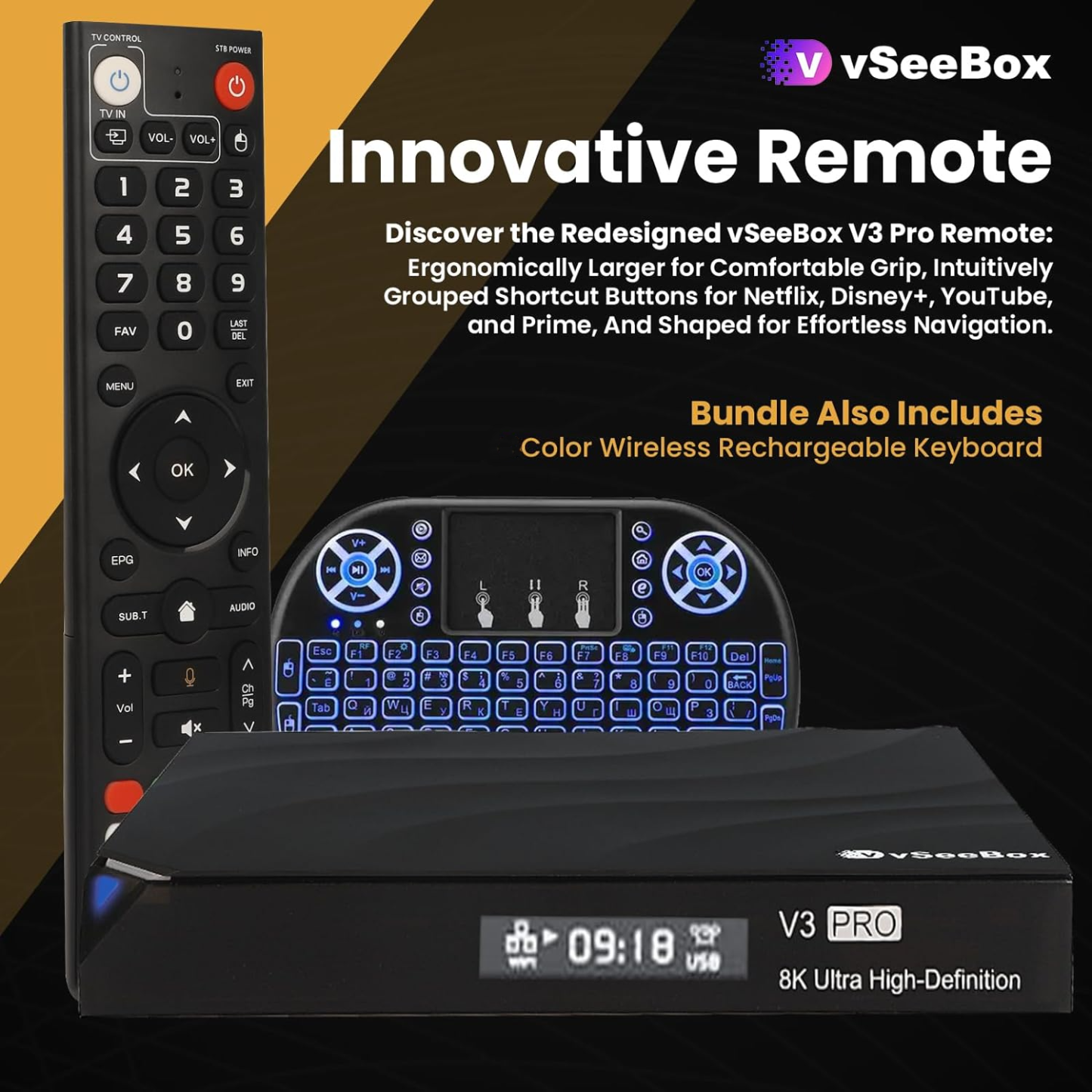 vSeeBox V3 Pro-High Quality & Free Shipping | Vseebox
